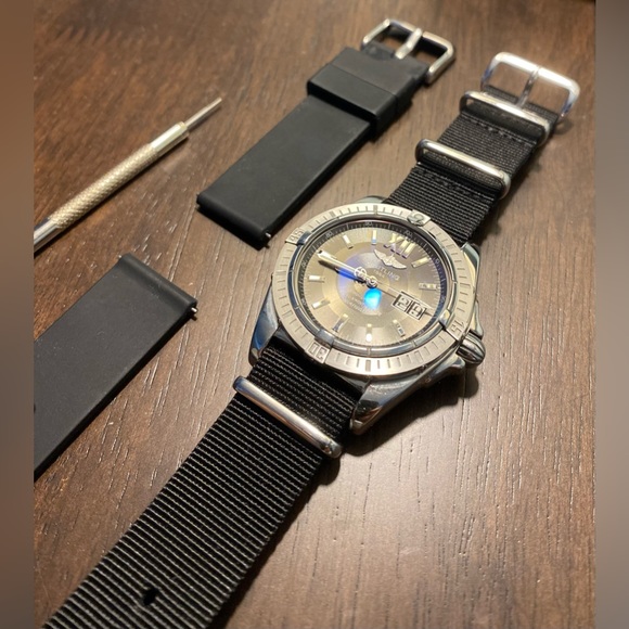 SOLD: Breitling - Windrider Cockpit 41 (2008) - OS - Picture 6 of 10